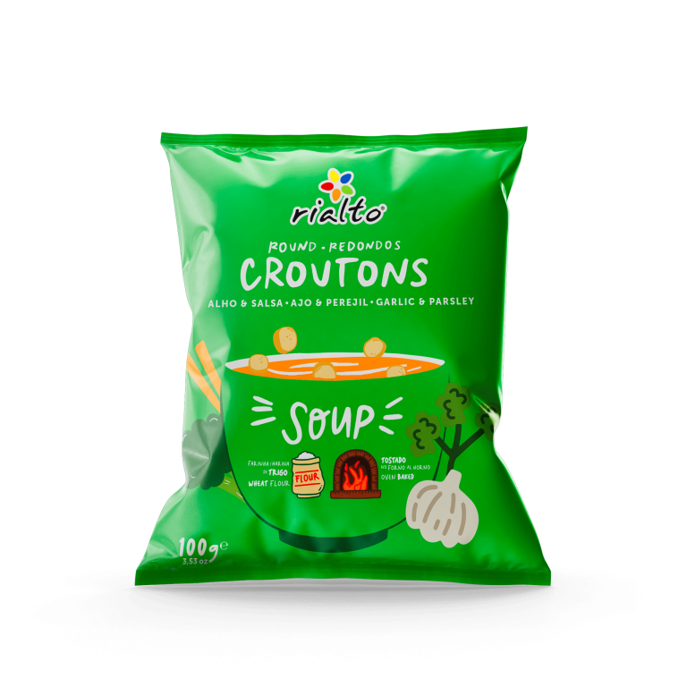 Круглі крутони - часник та петрушка 100г