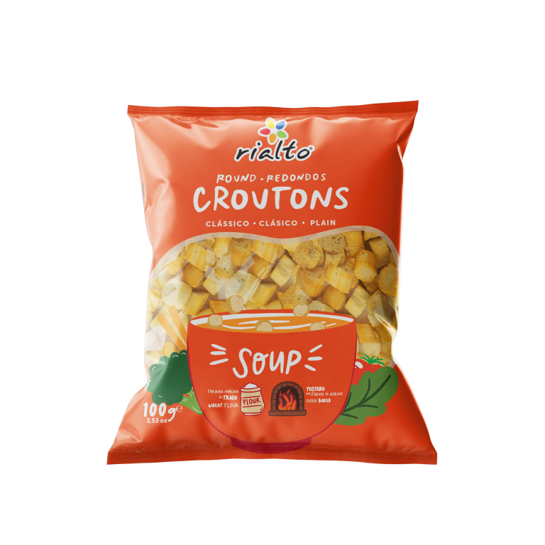 Крутони круглі натуральні Rialto 100г